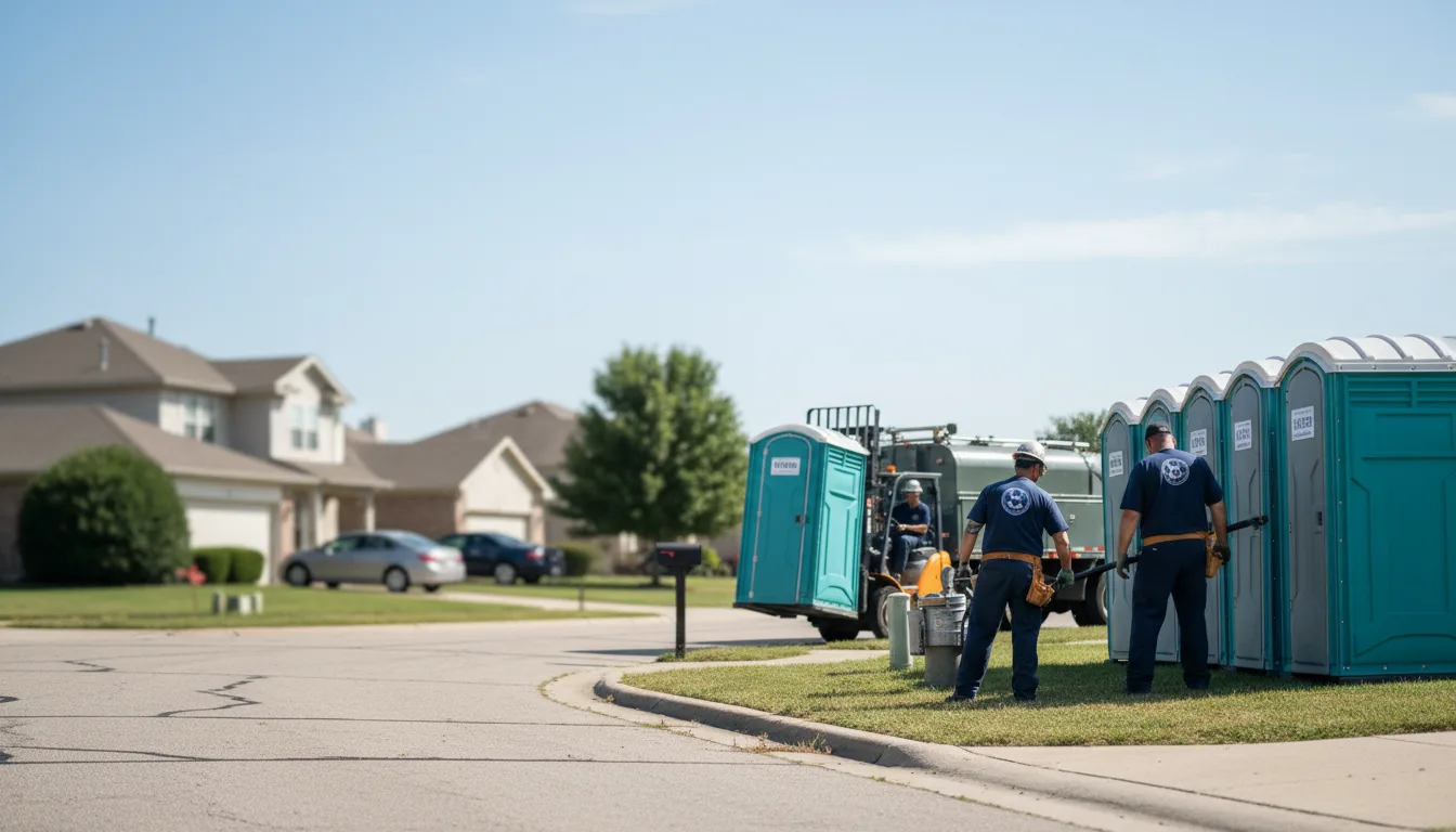 Porta Potty Rental in Sulphur Bluff, TX near me